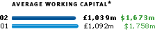 AVERAGE WORKING CAPITAL